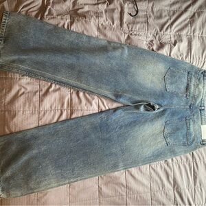 Rhinestone Men’s Blue Denim Jeans